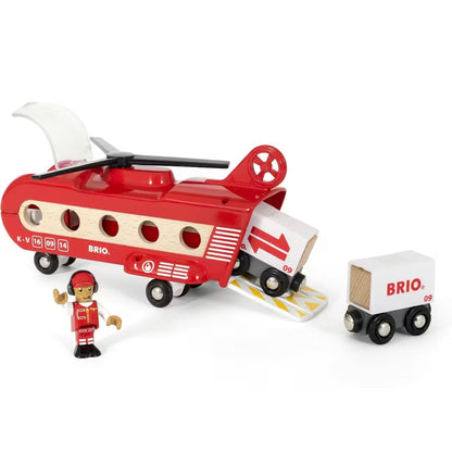 BRIO Cargo Transport Helicopter 8 Pieces