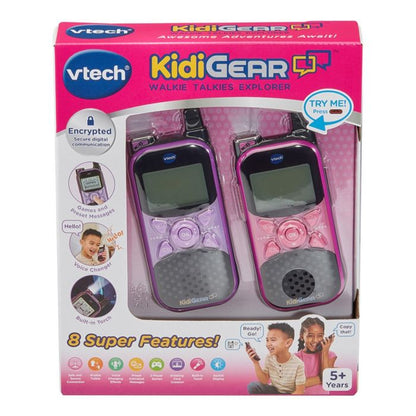 Vtech KidiGear Walkie Talkies Explorer Purple/Pink