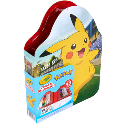 Crayola Color & Sticker Kit Pokemon