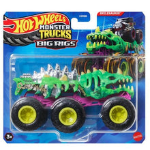 Hot Wheels Monster Trucks Big Rigs Skelesaurus