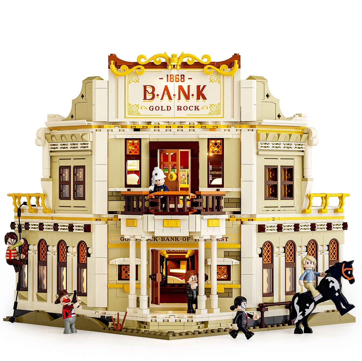 PRE-ORDER | Lumibricks Western Bank Heist