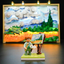 PRE-ORDER | Lumibricks Wheat Field With Cypresses