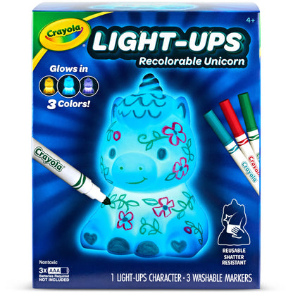 Crayola Light-Ups Recolorable Unicorn