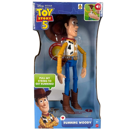 Toy Story 5 12" Feature Running Woody