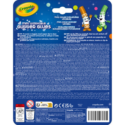 Crayola 16ct Pip-Squeaks Glitter Glue