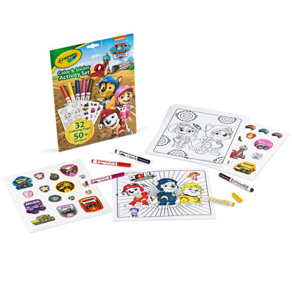 Crayola Color & Sticker Activity Set Paw Patrol