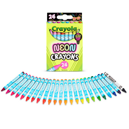 Crayola 24ct Neon Crayons