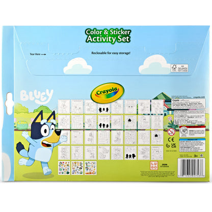 Crayola Color & Sticker Activity Set Bluey