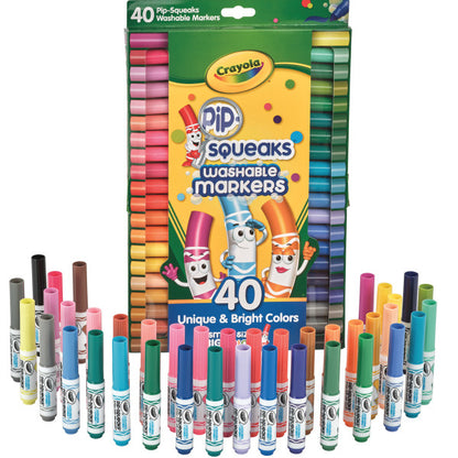 Crayola 40ct Pip-Squeaks Markers
