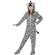 Zebra Onesie Child Costume