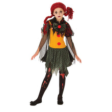 Zombie Girl Clown Costume