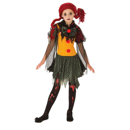 Zombie Girl Clown Costume