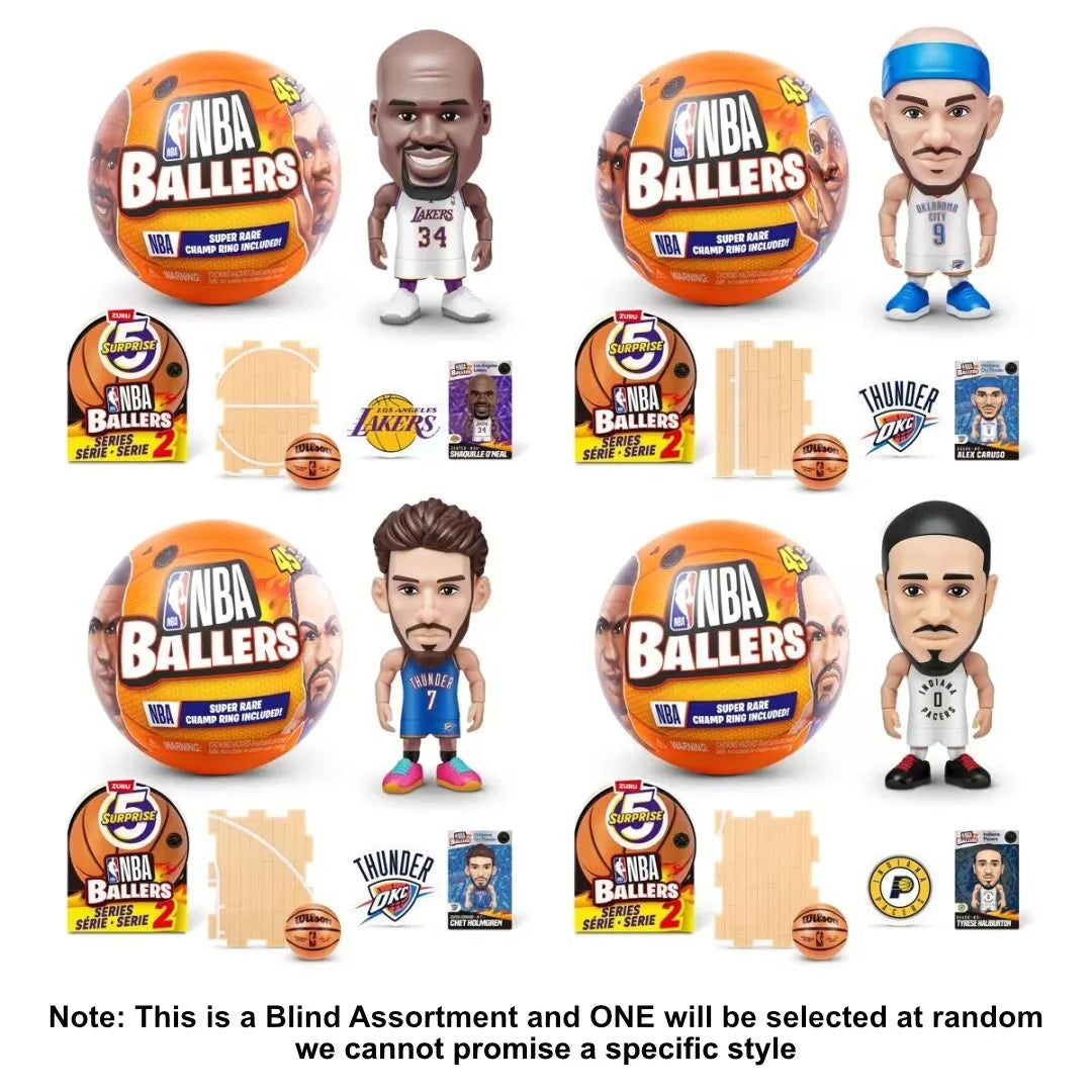 5 Surprise NBA Ballers Series 2 Assorted