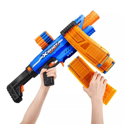 X-SHOT Insanity Motorised Clip Blaster with 72 Darts